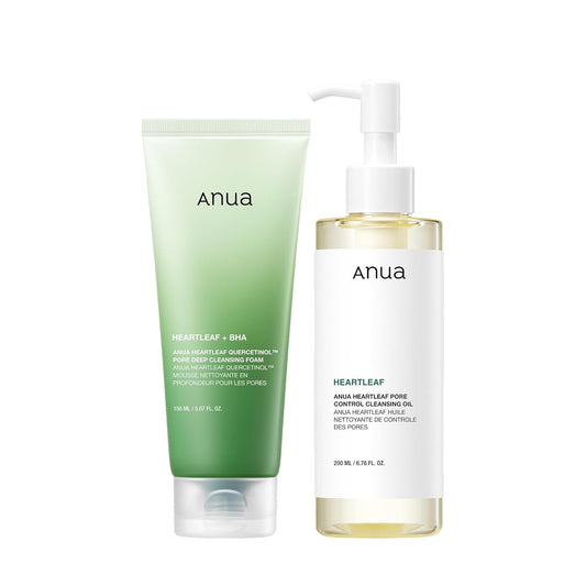 Anua Cleansing Oil And Foam