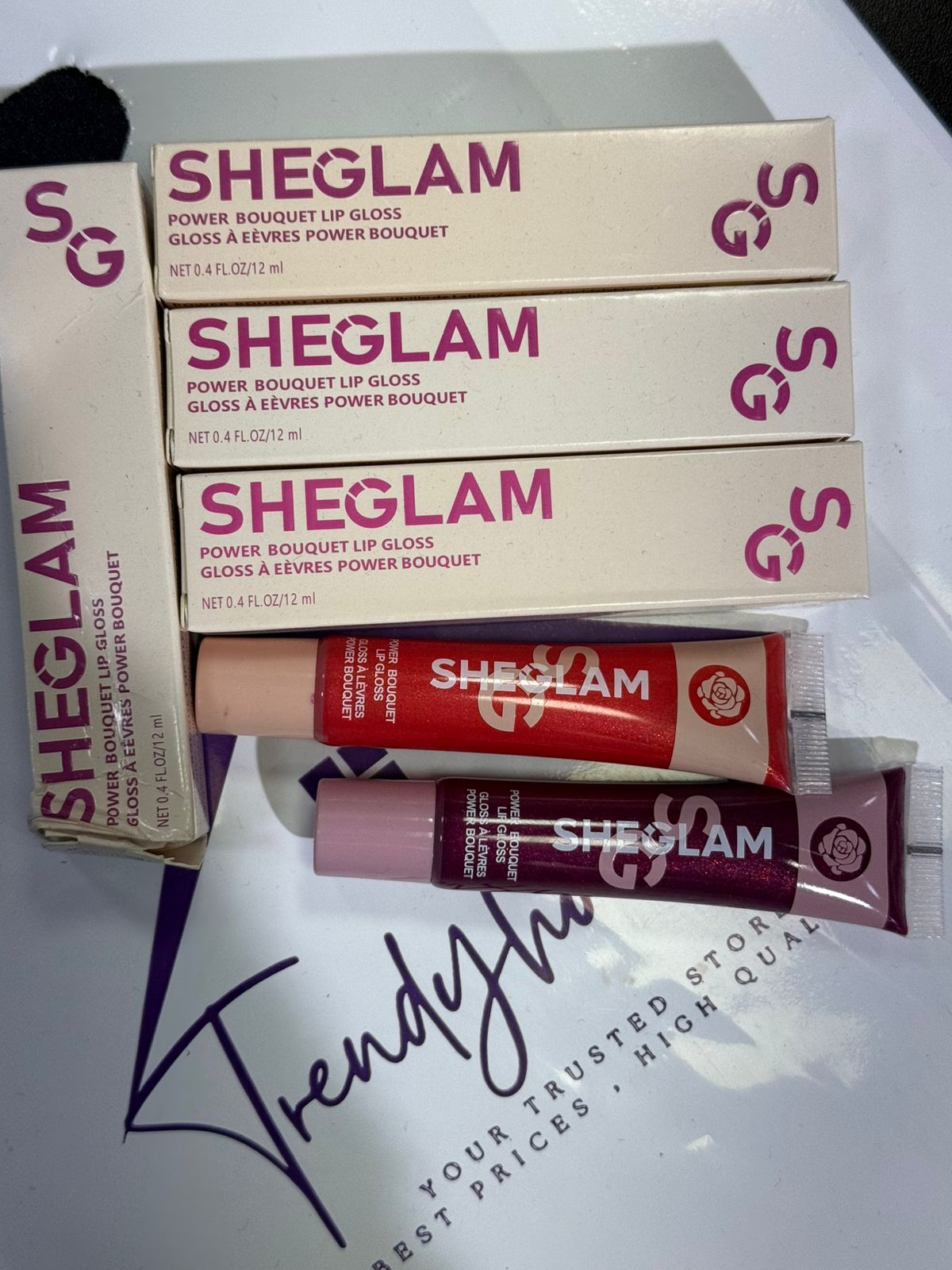 Sheglam Power bouquet lip gloss