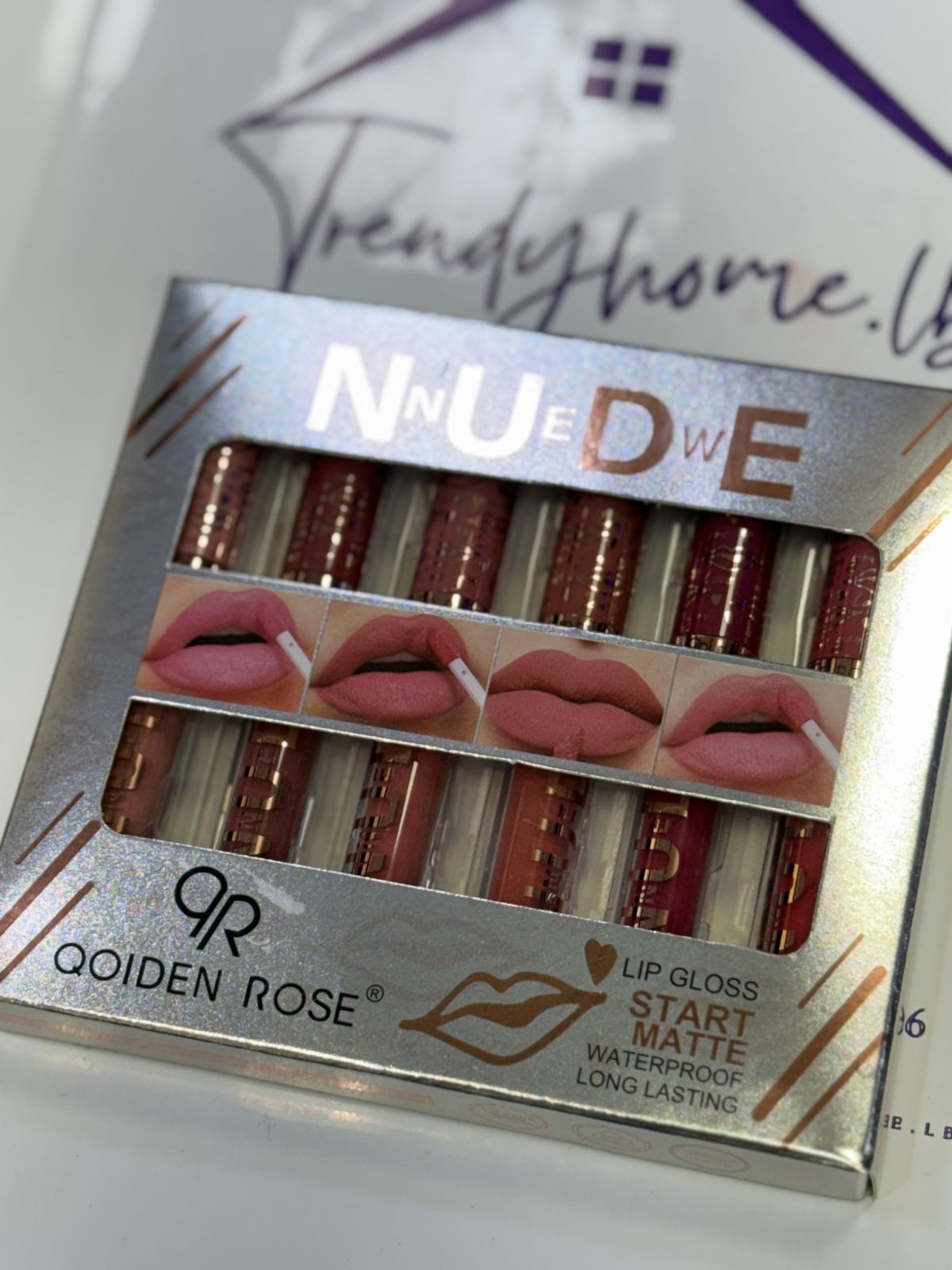 Nude LipGloss Set 6 Pieces