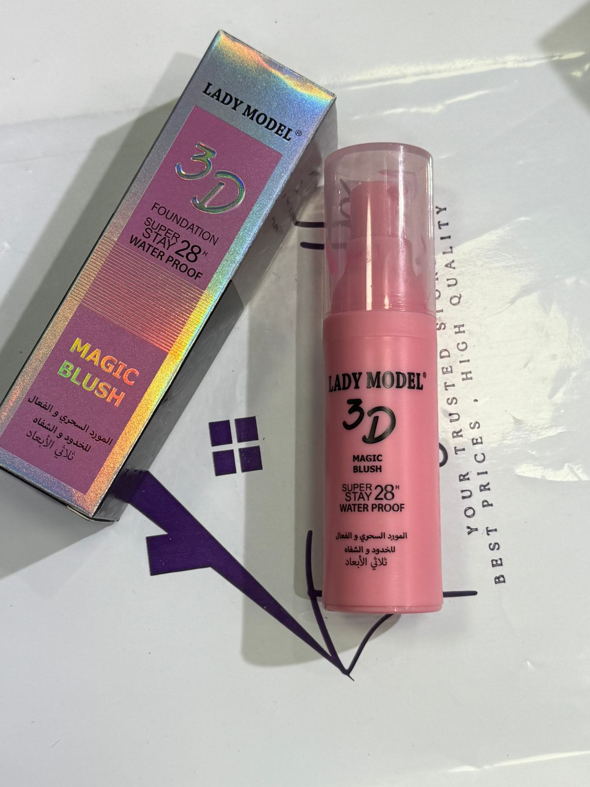 ladymodel 3d magic blush